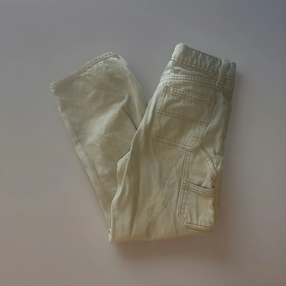Old Navy Boys Baggy Dirty Light Wash Denim Jeans 10
